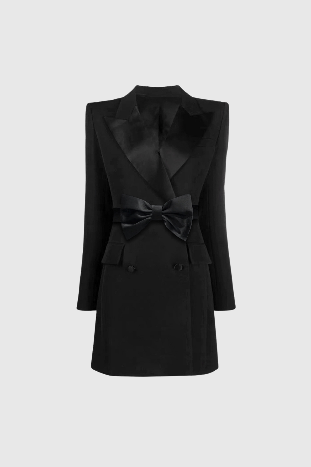 Alessi Fiyonklu Blazer Mini Elbise
