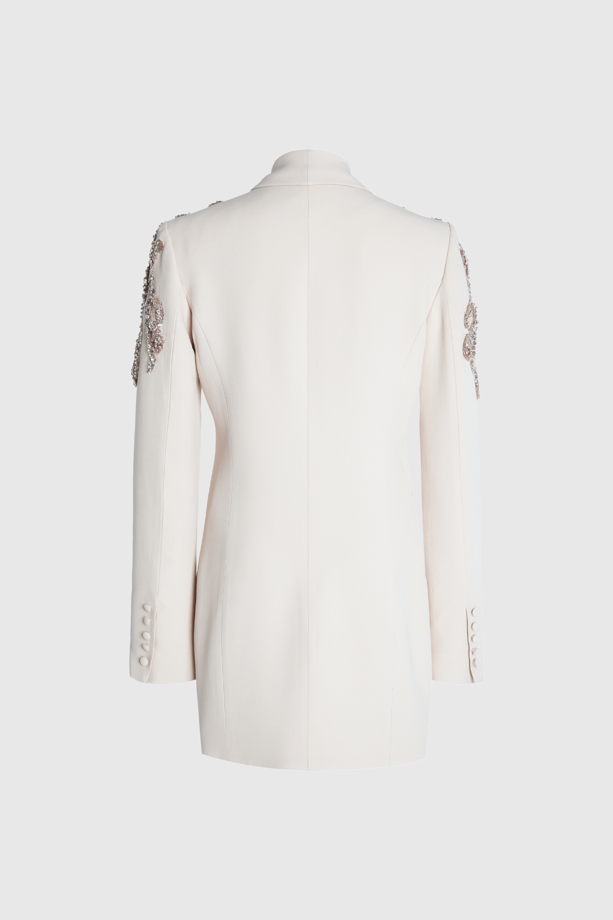 Alliance Taşlı Dantelli Dalma Blazer Mini Elbise