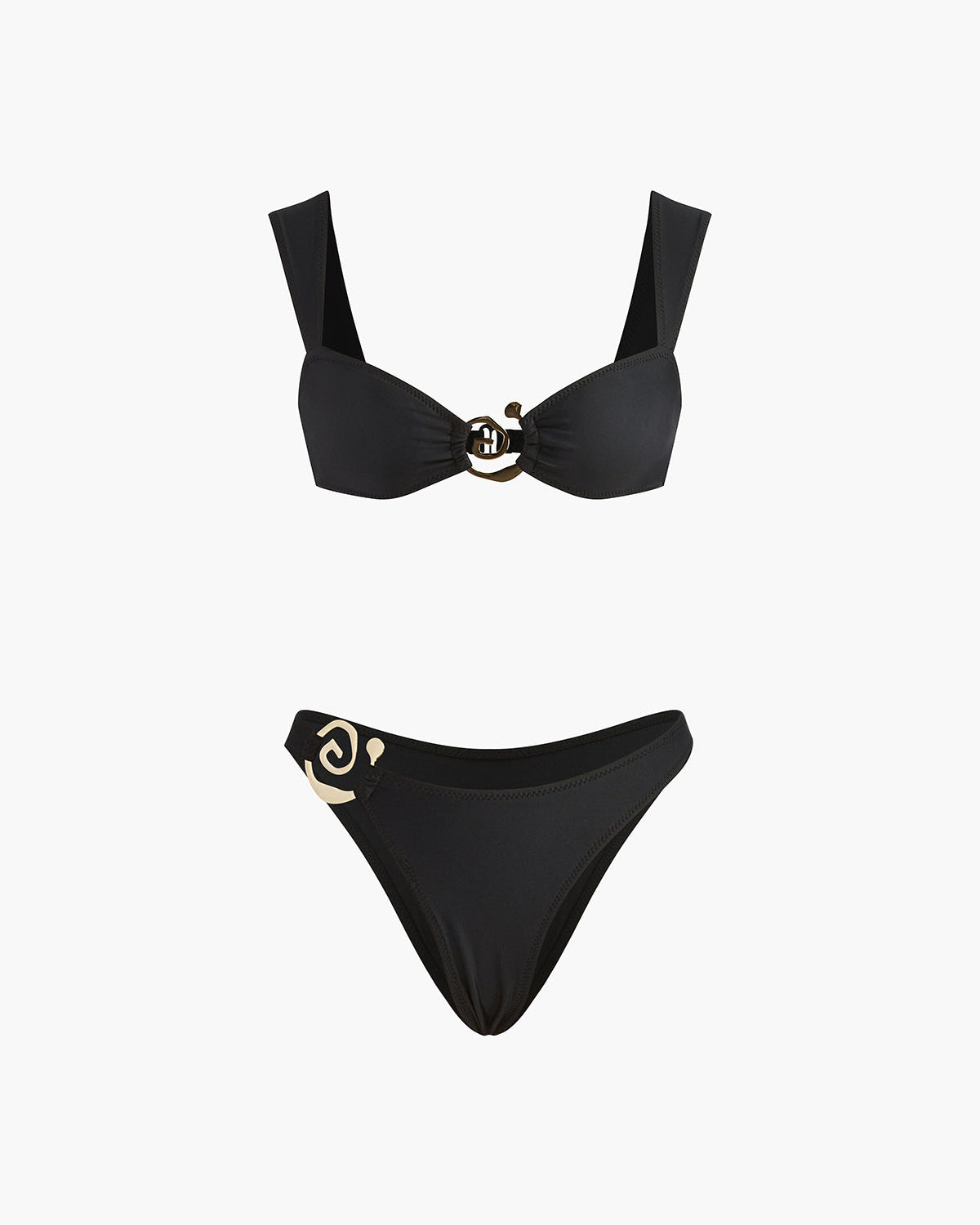 Altın Spiral Bikini Takımı
