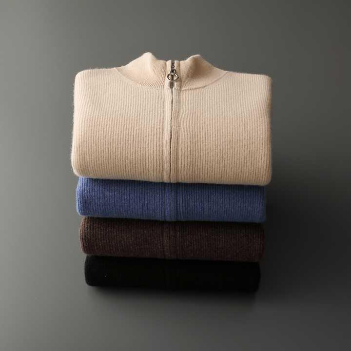 %100 Kaşmir Polo Yelek